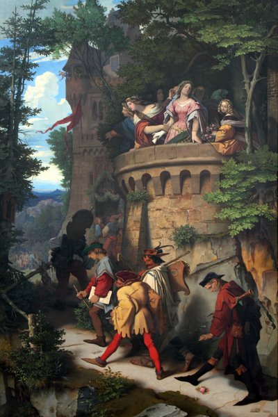 The Rose by Moritz Ludwig von Schwind